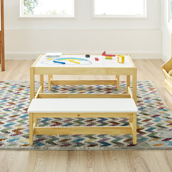 Isabelle & Max™ Chontos Kids 3 Piece Rectangular Arts And Crafts Table